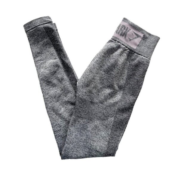 Gymshark Pants - Gymshark Women's Sz XS Vital Gray Seamless Pull On Activewear Leggings